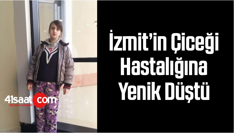 Engelli Genç Kız Hastalığına Yenik Düştü