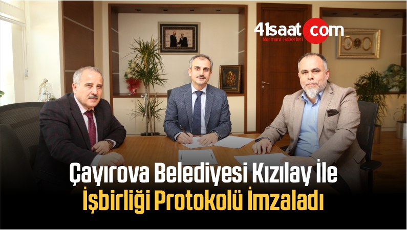 Çayırova Belediyesi, Kızılay İle İşbirliği Protokolü İmzaladı
