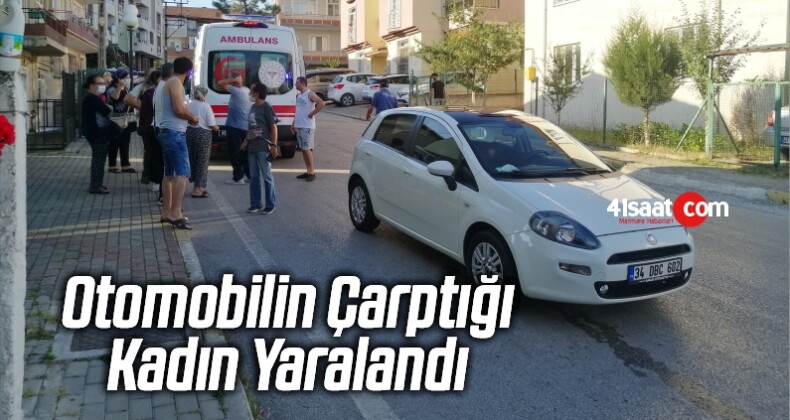 Kocaeli’nin Derince İlçesinde Otomobilin Çarptığı Kadın Yaralandı