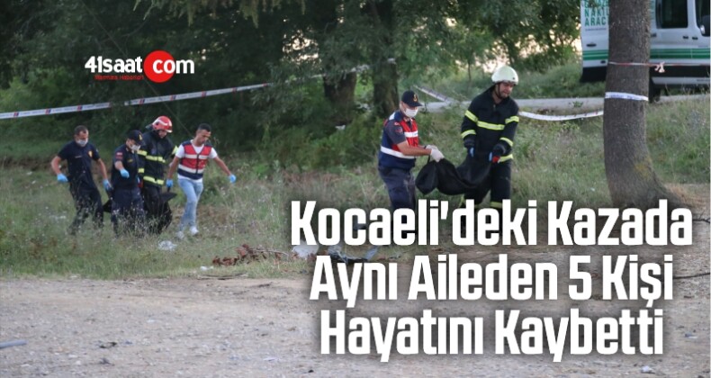 Kocaeli’deki Kazada Aynı Aileden 5 Kişi Hayatını Kaybetti