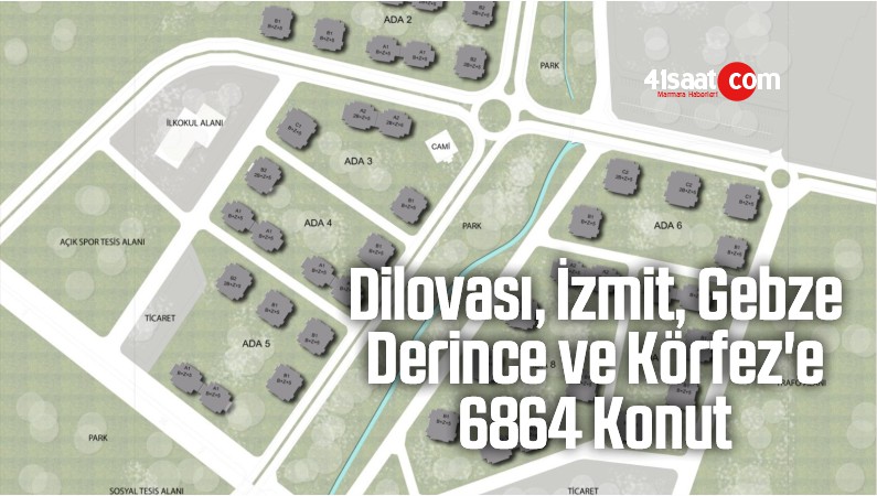 6864 konut