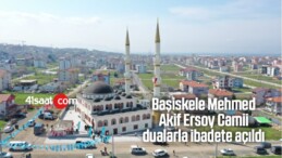 Başiskele Mehmed Akif Ersoy Camii Dualarla İbadete Açıldı