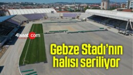 Gebze Stadı’nın halısı seriliyor