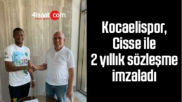 Kocaelispor, Cisse İle 2 Yıllık Sözleşme İmzaladı