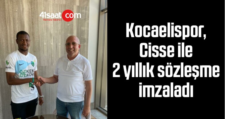 Kocaelispor, Cisse İle 2 Yıllık Sözleşme İmzaladı