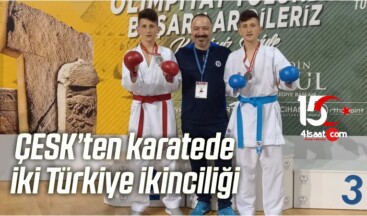 ÇESK’ten Karatede İki Türkiye İkinciliği