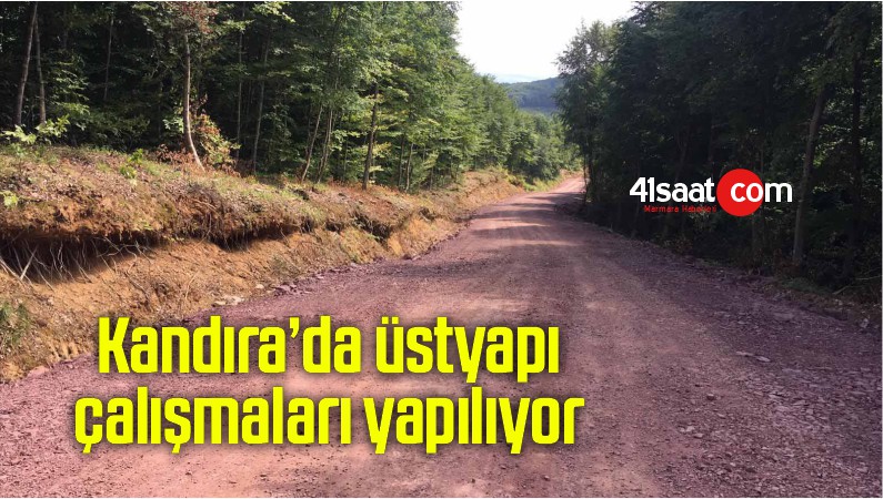 üstyapı çalışmaları