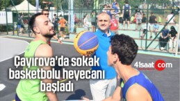 Çayırova’da Sokak Basketbolu Heyecanı Başladı