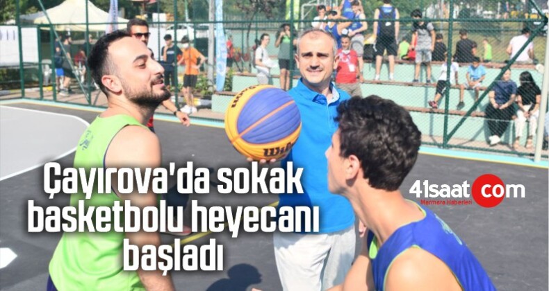 Çayırova’da Sokak Basketbolu Heyecanı Başladı