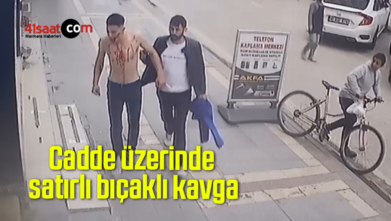 Cadde üzerinde