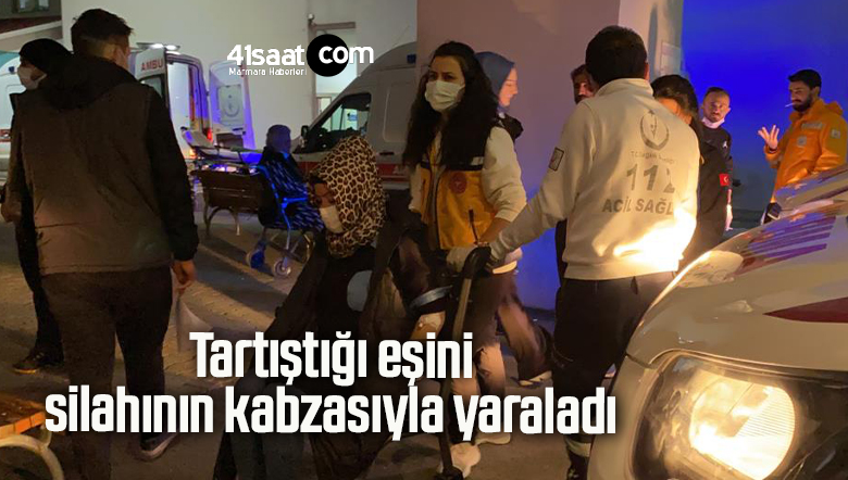 Tartıştığı eşini