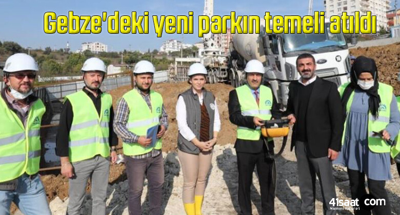 Gebze’deki yeni parkın temeli atıldı