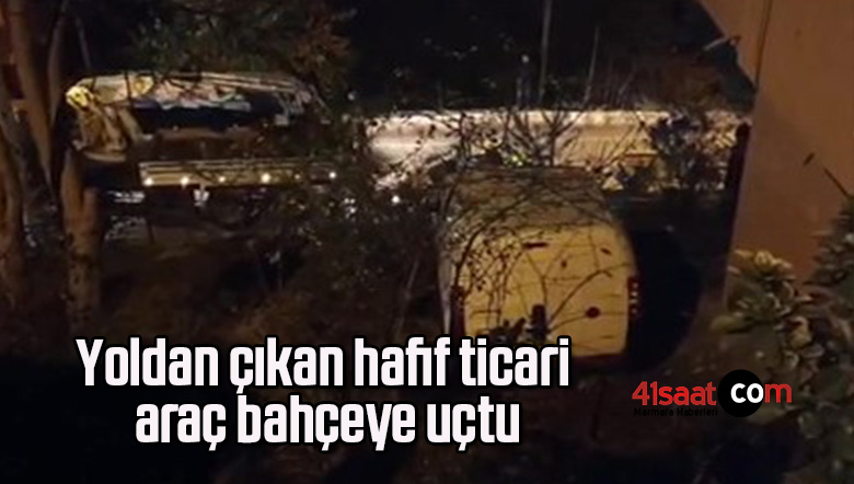 bahçeye uçtu