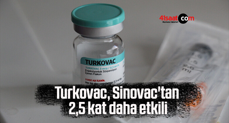 Turkovac, Sinovac’tan 2,5 kat daha etkili