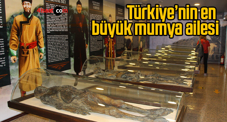 Türkiye’nin en büyük mumya ailesi