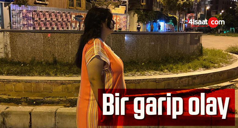 Beyoğlu’nda bir garip olay: Kaldırımda hareketsiz bekleyen kadın polisi alarma geçirdi
