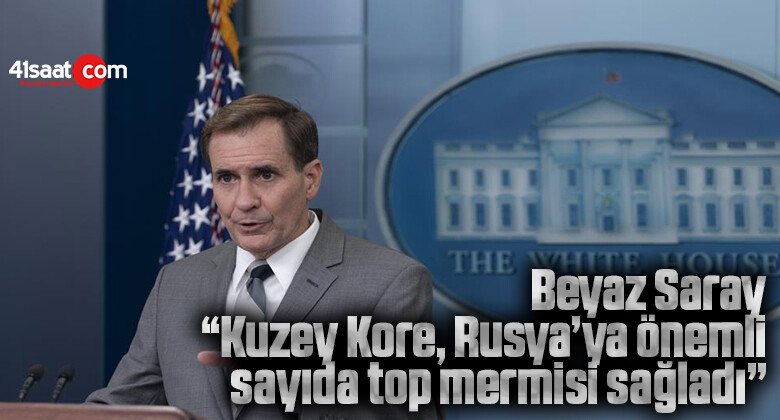 Beyaz Saray: “Kuzey Kore, Rusya’ya önemli sayıda top mermisi sağladı”