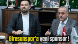 Giresunspor’a yeni sponsor