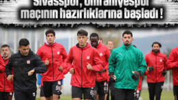 Sivasspor, Ümraniyespor maçının hazırlıklarına başladı