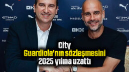 City, Guardiola’nın sözleşmesini 2025 yılına uzattı