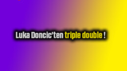 Luka Doncic’ten triple double