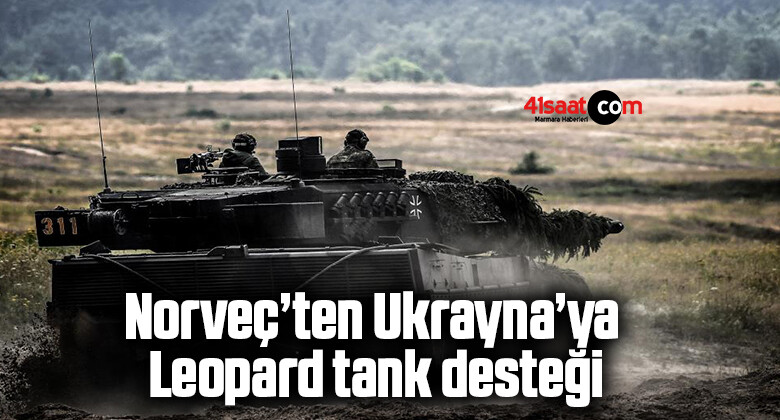 Norveç’ten Ukrayna’ya Leopard tank desteği
