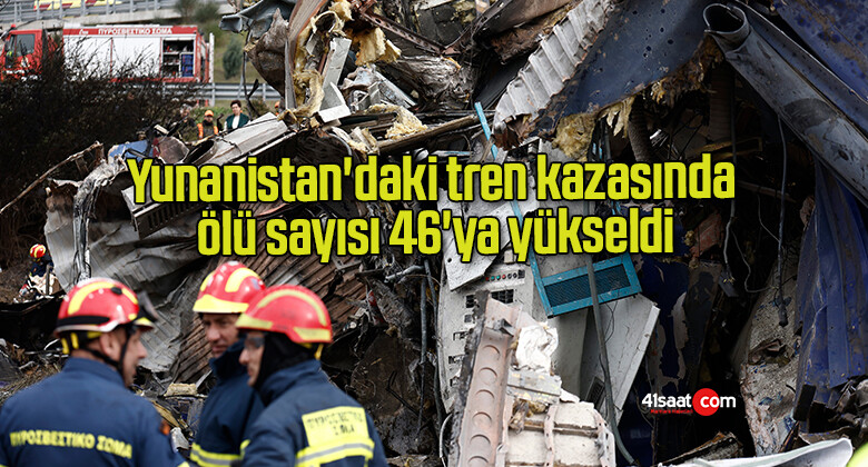 Yunanistan’daki tren kazasında ölü sayısı 46’ya yükseldi