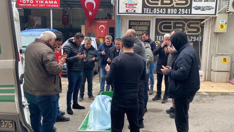 HASTANEDEN ÇIKTI, OTO YIKAMA DÜKKANINDA HAYATINI KAYBETTİ
