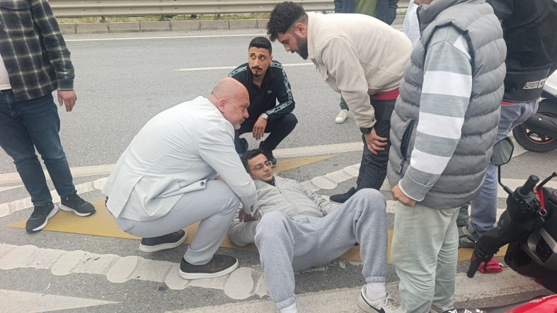 KAZANIN ARDINDAN ŞOKA GİRİNCE HASTANEYE KADAR "BEN NASIL KAZA YAPTIM" DİYE SORDU
