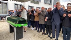 İŞ KAZASINDA HAYATINI KAYBEDEN GENÇ SON YOLCULUĞUNA UĞURLANDI
