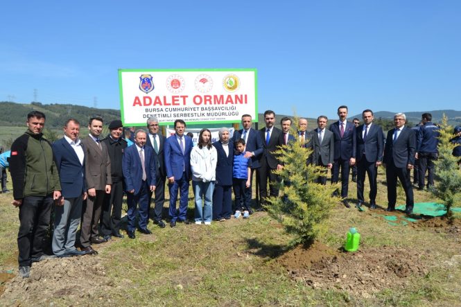 ŞEHİT İNFAZ VE KORUMA MEMURU CENGİZ YİĞİT ANISINA HATIRA ORMANI OLUŞTURULDU
