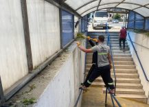 GÖLCÜK'TE BAYRAM ÖNCESİ TEMİZLİK ÇALIŞMASI