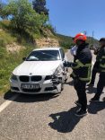 MARDİN'DE OTOMOBİLLER ÇARPIŞTI: 5 YARALI