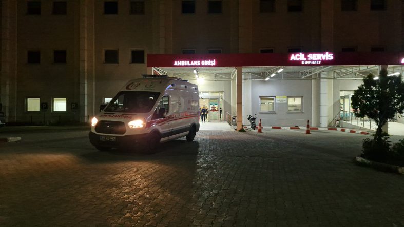 ALACA 25 ACEMİ KASAP HASTANEYE BAŞVURDU