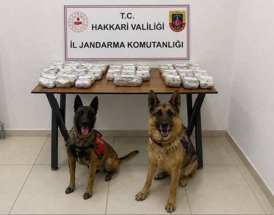 HAKKARİ'DE 21 KİLO 650 GRAM TOZ ESRAR ELE GEÇİRİLDİ