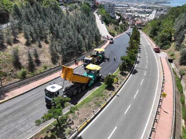 SANTRAL RAMPASI'NIN İKİ YÖNÜ DE TRAFİĞE KAPATILDI