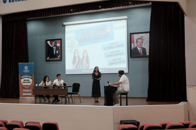 KONSERVATUVAR ADAYLARINA REHBERLİK DESTEĞİ