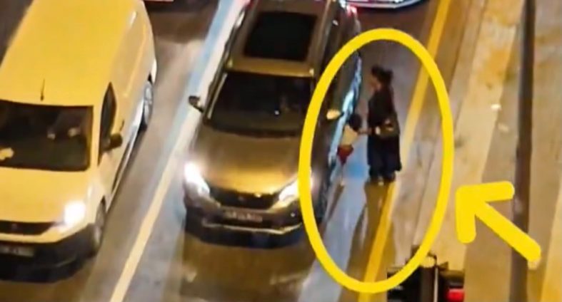GAZİANTEP'TE DİLENCİLİK VE SATICILIK YAPANLARA DRON DESTEKLİ ZABITA MÜDAHALESİ