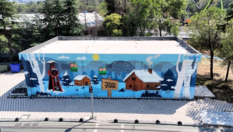 KOCAELİ'NİN DEĞERLERİ DUVARLARA RENK KATIYOR