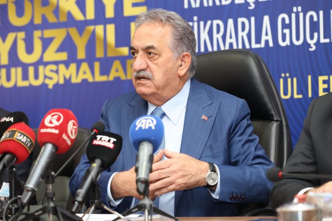 AK PARTİ GENEL BAŞKAN YARDIMCISI YAZICI: "TERÖRSÜZ TÜRKİYE SLOGANIYLA ÖNÜMÜZE BÜYÜK BİR HEDEF KOYDUK"